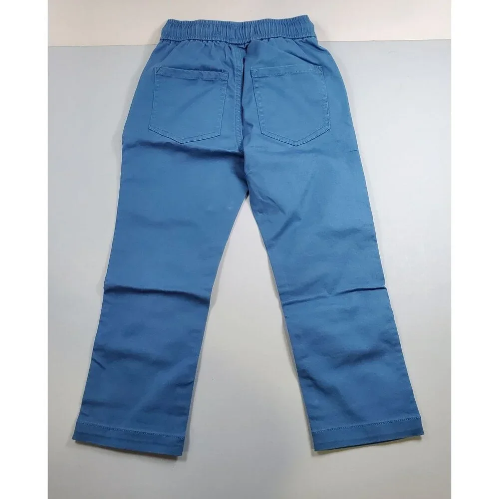 Boden Slim Pull On Trousers Kids 3 - 4 Y NWT Relaxed Fit Draw String Waist